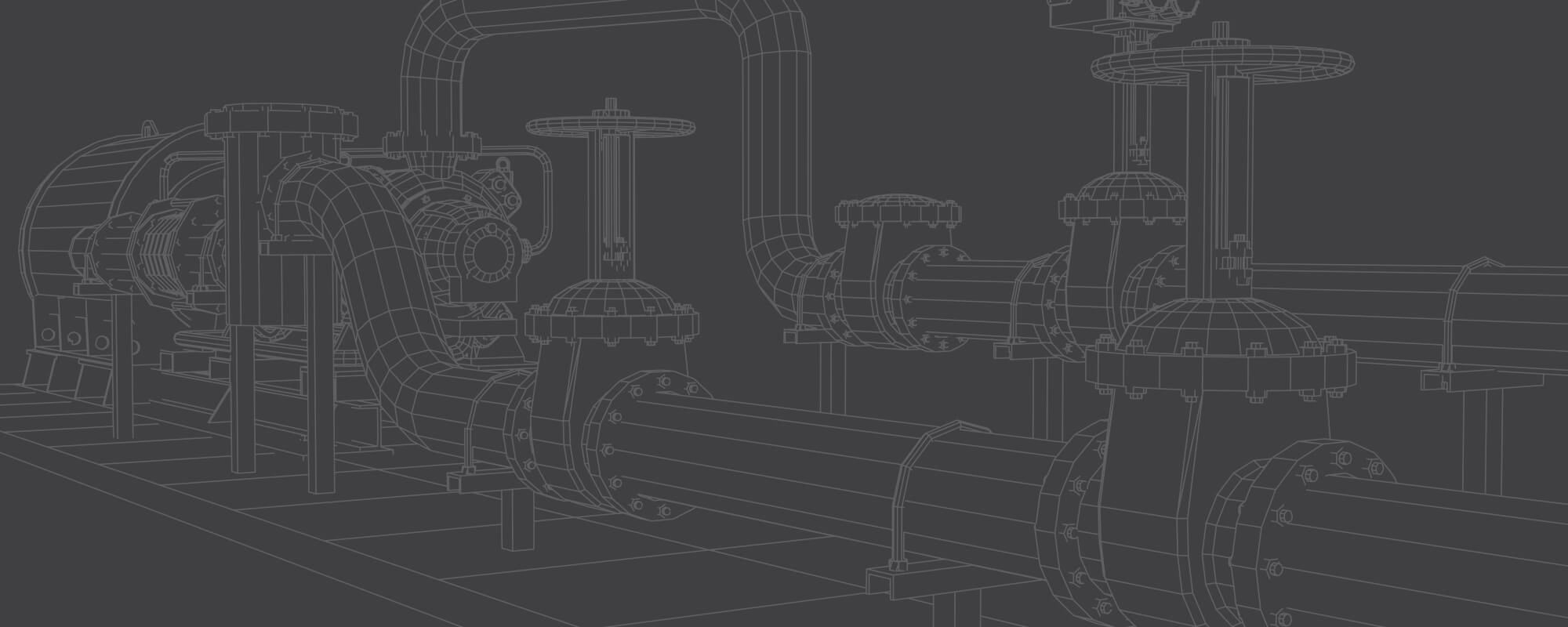 Industrial plant infrastructure background