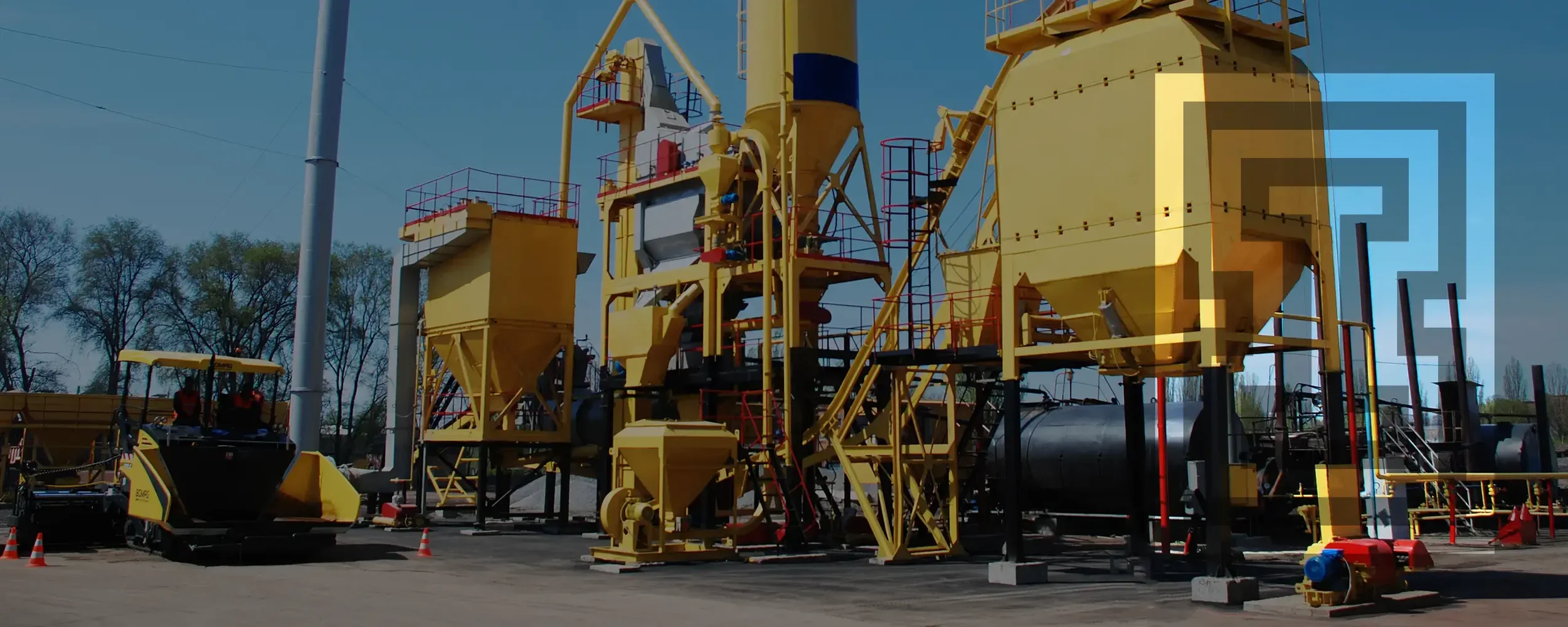 Batch and drum asphalt manufacturing facility