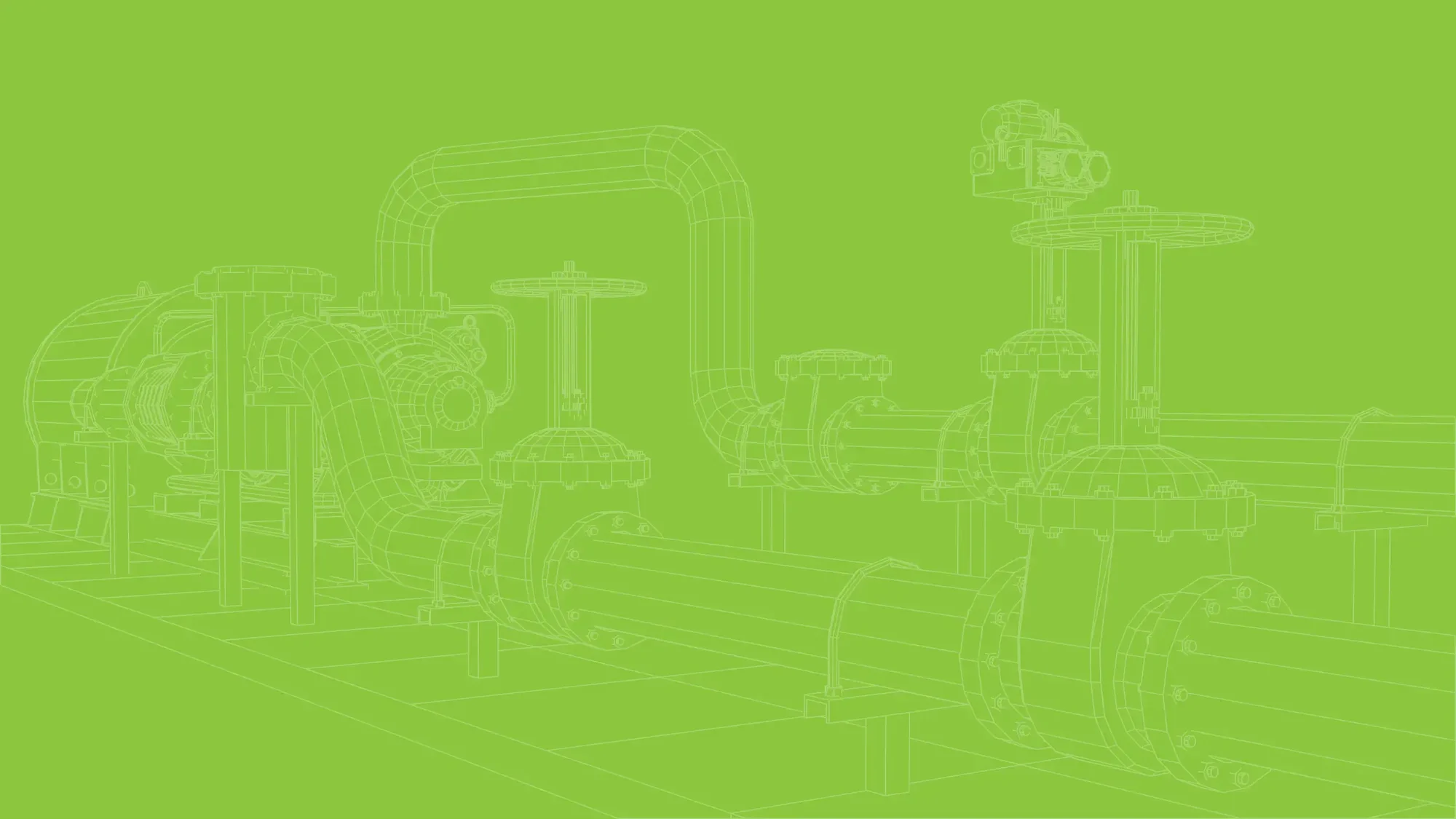 Industrial systems partnership network background