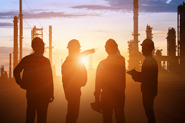 Oil & gas production site