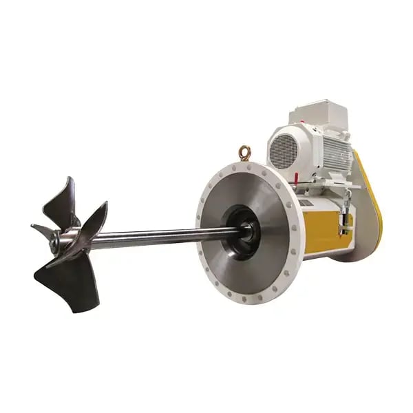 Side entry mixer