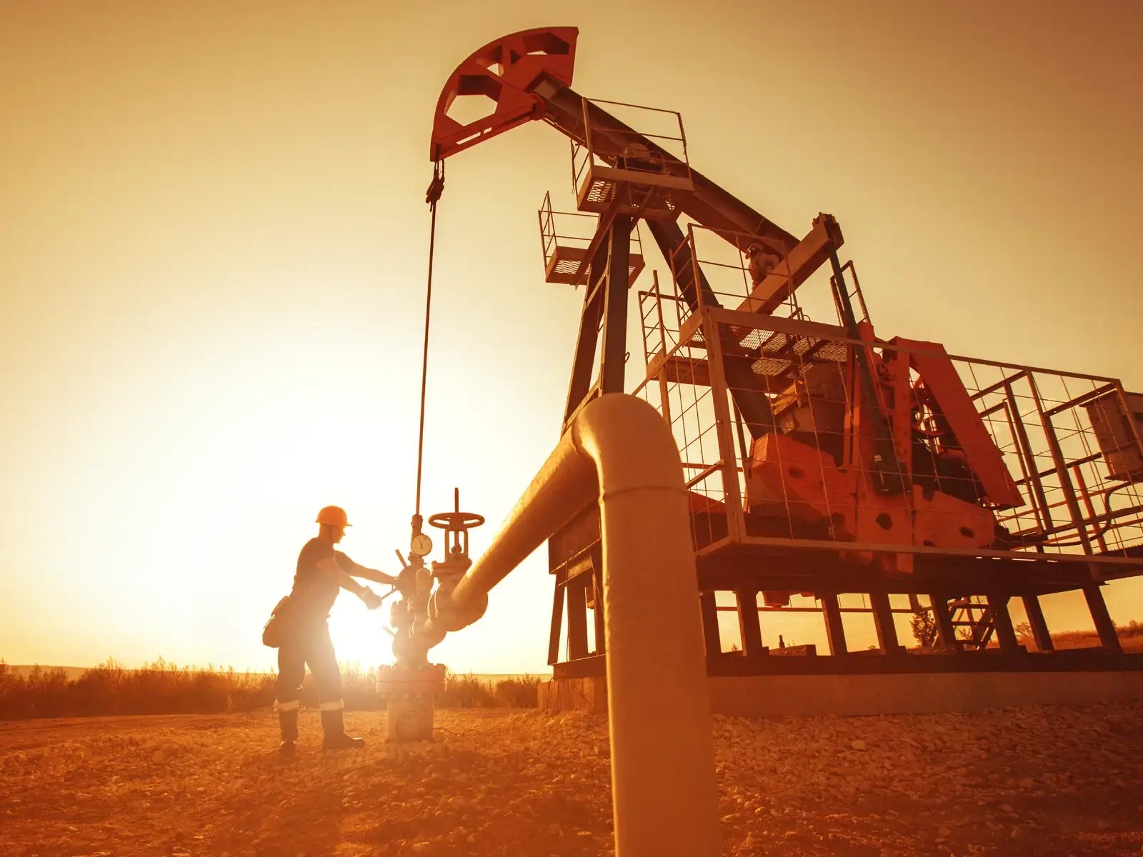 Oil & gas processing site