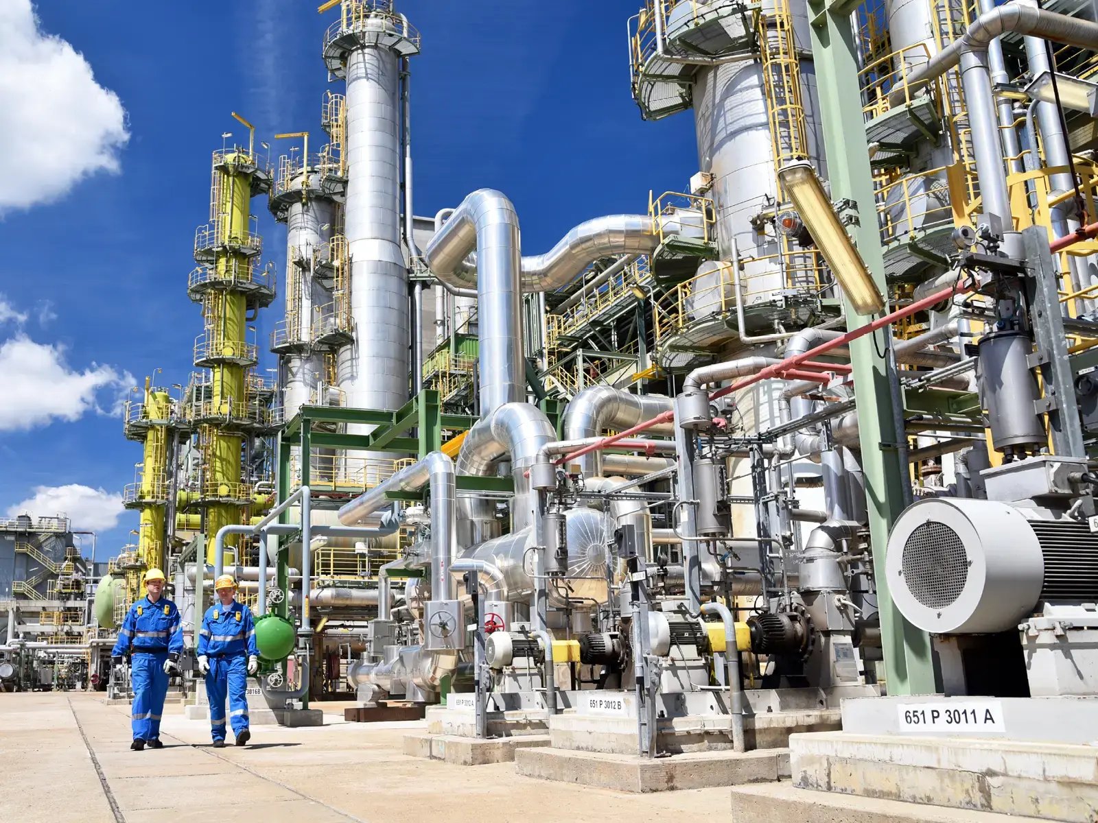 Chemical production facility