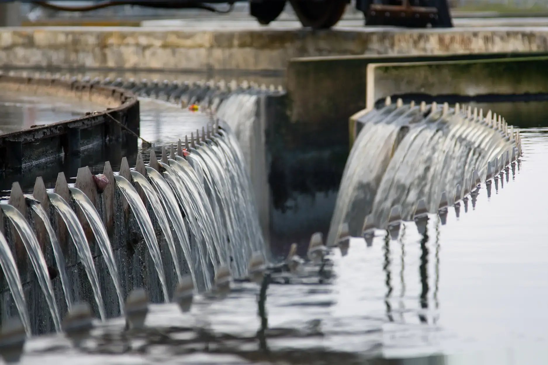 Water processing site