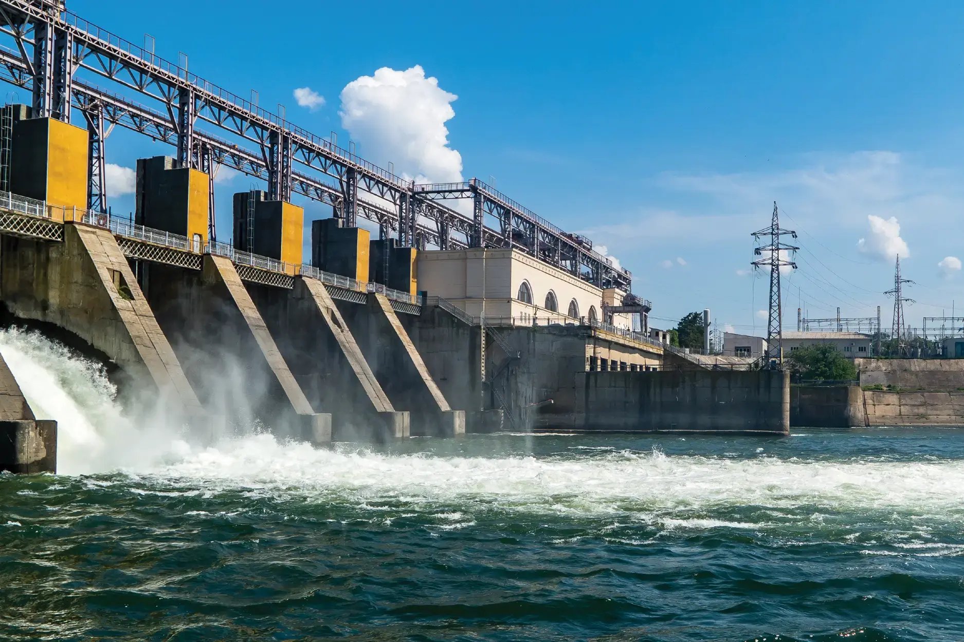 Industrial water treatment facility